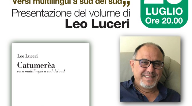 Otranto – 29 luglio 2022 – Catumerèa di Leo Luceri presso la Biblioteca di Comunità “Le Fabbriche”